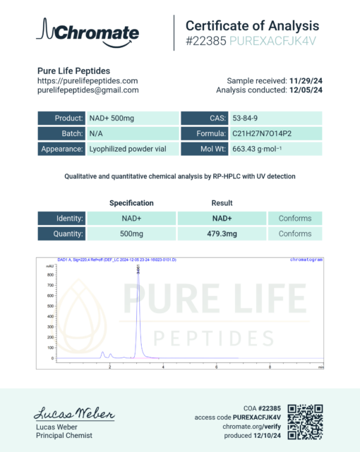 NAD+ 500 mg - Image 4