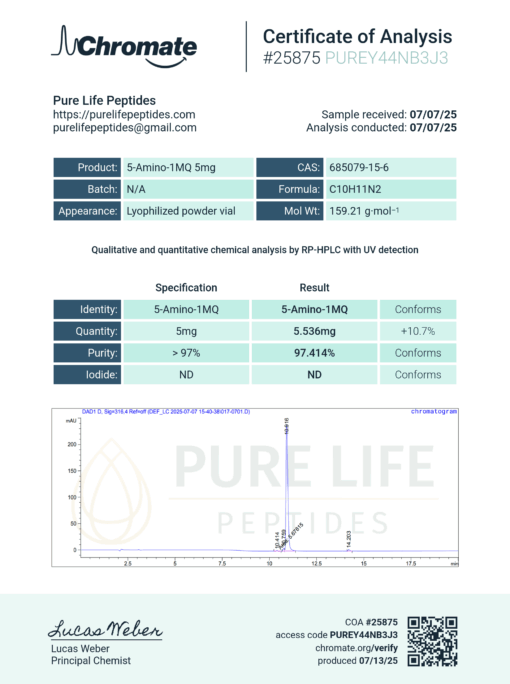 5-Amino-1MQ 5 mg - Image 4