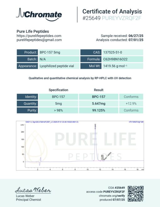 BPC 157 5 mg - Image 4