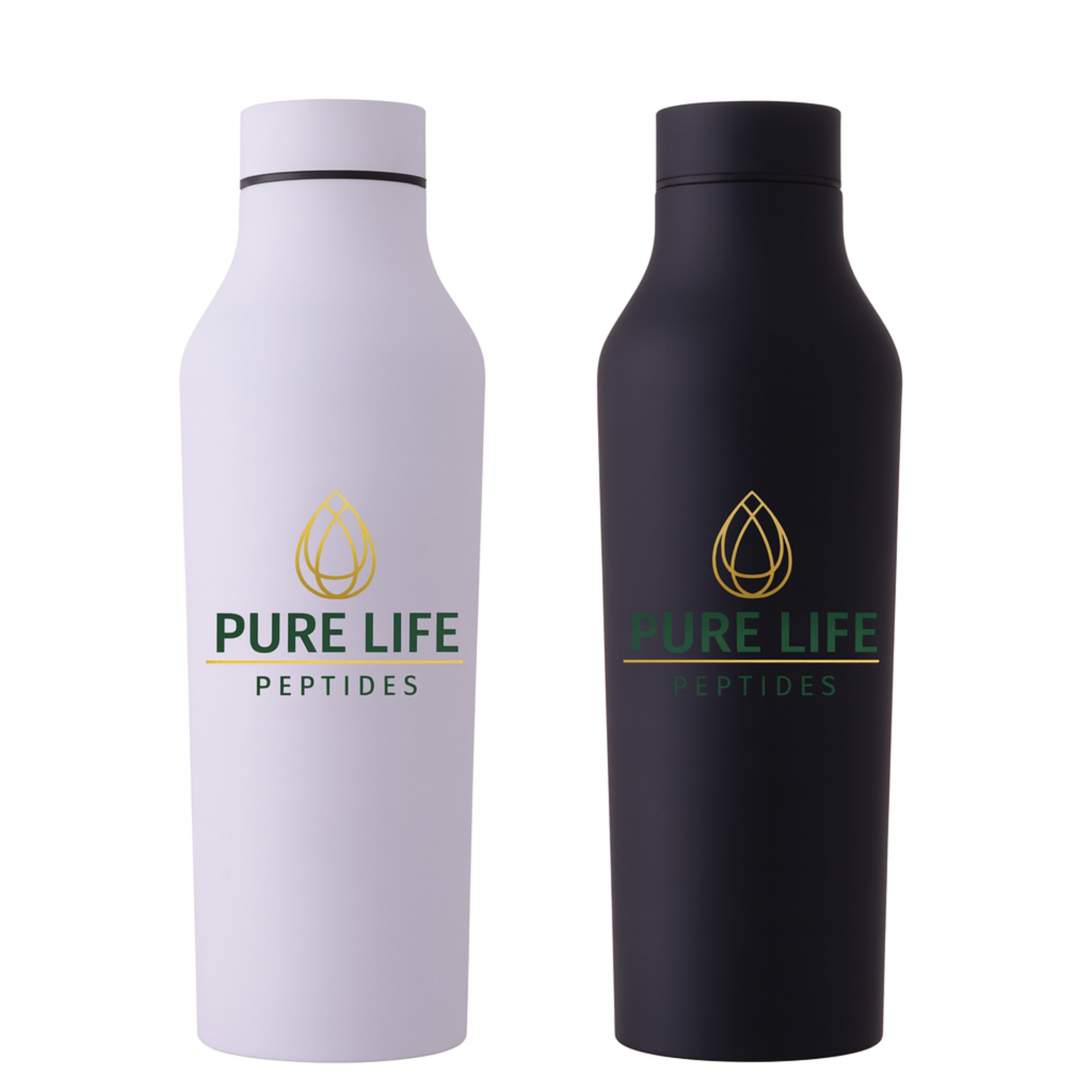 The Pure Life Signature Stainless Steel Water Bottle